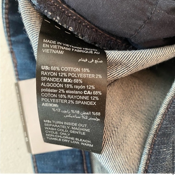 White House Black Market The Mid Rise Skinny Ankle Jean 0 - Picture 5 of 7